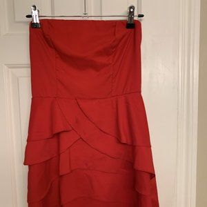 Strapless party dress